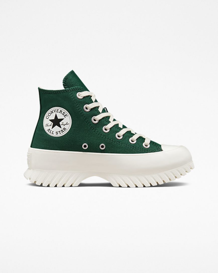 Tenisky Vysoke Converse Chuck Taylor All Star Lugged 2.0 Damske Zelene Čierne | SK HNUAI6